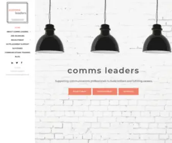 Commsleaders.co.uk(Comms Leaders) Screenshot