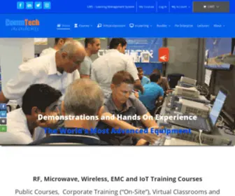 Commtech-Academy.com(RF, Microwave, Wireless, EMC and IoT Courses-Commtech Academy) Screenshot