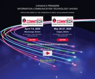 Commtechshow.com(Canadian CommTech Show & Seminars) Screenshot