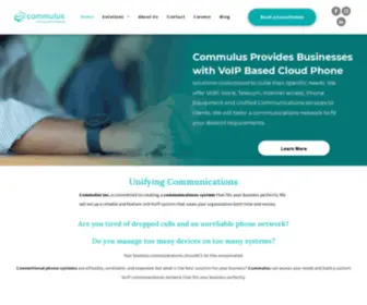 Commulus.net(Telecom Services) Screenshot