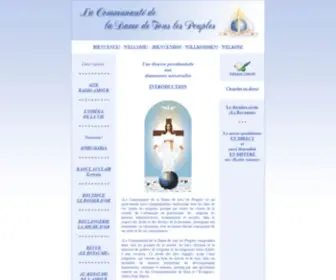 Communaute-Dame.qc.ca(Communaute Dame) Screenshot