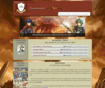 Communaute-Fireemblem.fr(Communauté Fire Emblem) Screenshot