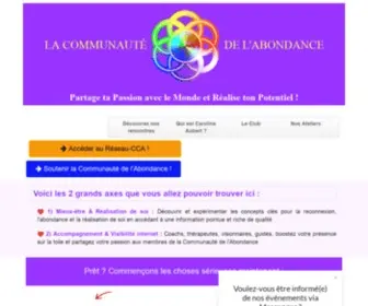 Communautedelabondance.com(Accueil V3) Screenshot