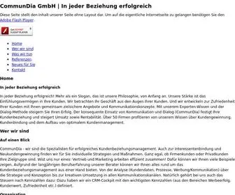 Commundia.de(CommunDia GmbH) Screenshot