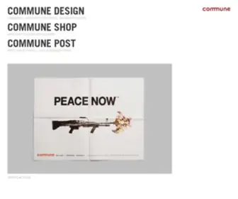 Communedesign.com(Commune Design) Screenshot