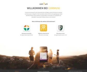 Communiapp.de(Deine eigene Community App von Communi) Screenshot