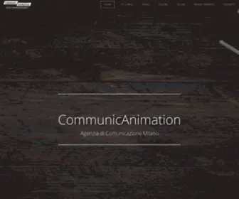 Communicanimation.com(Agenzia di comunicazione milano) Screenshot