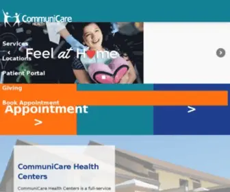 Communicaresa.org(CommuniCare Health Centers) Screenshot