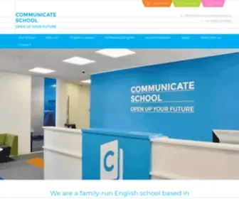 Communicateschool.co.uk(Communicate English School Manchester) Screenshot