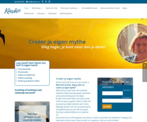 Communicatie-Presentatie.nl(Creëer je eigen mythe) Screenshot