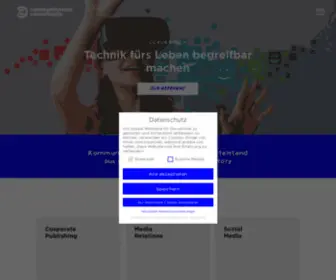 Communicationconsultants.de(Kommunikation für Industrie + Mittelstand aus der Stuttgarter Content Factory) Screenshot