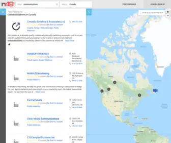 Communications.ca(Communications in Canada) Screenshot