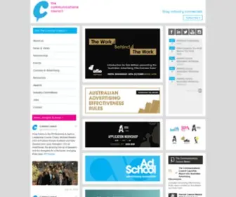 Communicationscouncil.org.au(The Communications Council) Screenshot