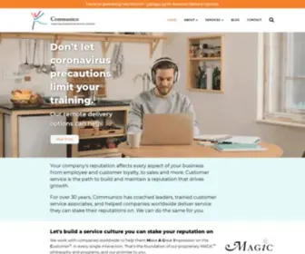 Communico.com(Inspiring exceptional services cultures) Screenshot
