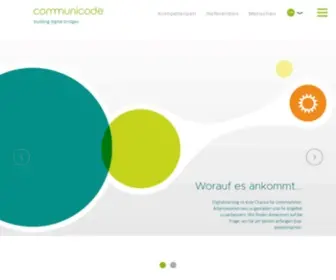 Communicode.de(Full-Service-Digitalagentur) Screenshot