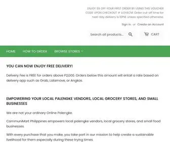 Communimartph.com(CommuniMart Online Palengke) Screenshot