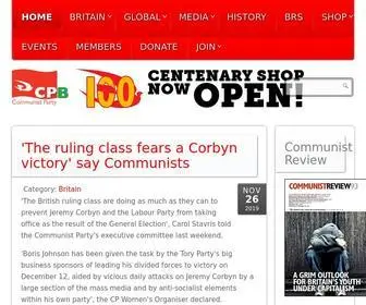 Communist-Party.org.uk(Zen Internet) Screenshot