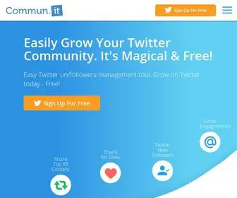 Commun.it(Your personal Community Manager) Screenshot