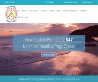 Communiteayoga.com(Meditation & Training) Screenshot