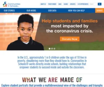 Communitiesinschools.org(Communities In Schools) Screenshot