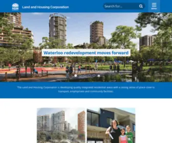 Communitiesplus.com.au(Land and Housing Corporation) Screenshot