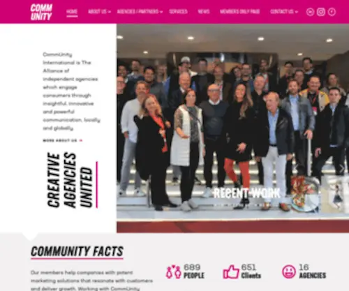 Community-International.com(CommUnity International) Screenshot