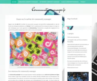 Community-Manager.fr(Accueil) Screenshot