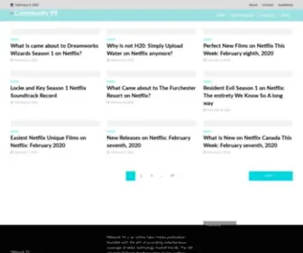 Community99.com(Community 99) Screenshot