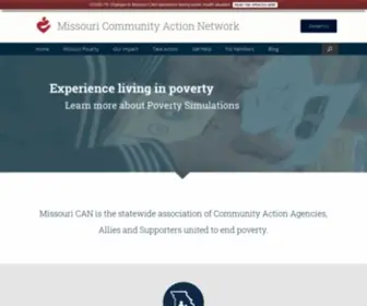 Communityaction.org(Missouri Community Action Network) Screenshot
