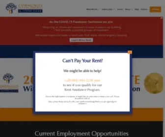 Communityactionprovo.org(Community Action Services and Food Bank) Screenshot