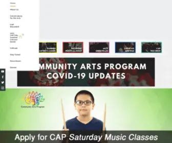 Communityartsprogram.org(Community Arts Program) Screenshot