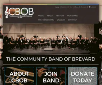 Communitybandofbrevard.com(Communitybandofbrevard) Screenshot
