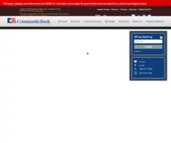 Communitybankoftx.com(CommunityBank of Texas) Screenshot
