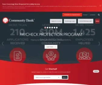 Communitybankpkbg.com(Communitybankpkbg) Screenshot