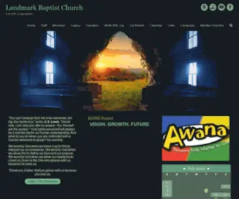 Communitybaptistchurchofjacksonville.com(Landmark Baptist Church) Screenshot