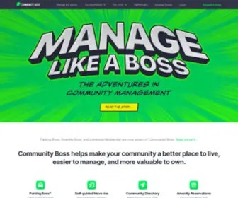 Communityboss.com(Property Management Software) Screenshot