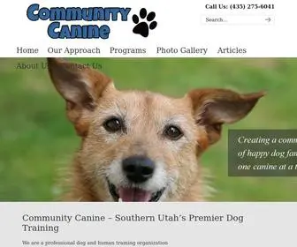 Communitycanine.net(Community Canine) Screenshot