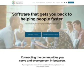 Communitycarelink.com(Behavioral Health) Screenshot