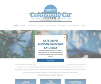 Communitycatcenter.com(The Community Cat Center) Screenshot