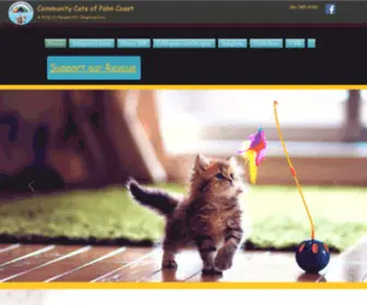 Communitycatspc.org(CCOPC) Screenshot