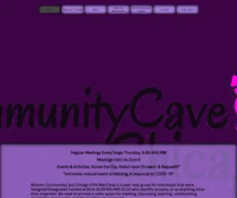 Communitycavechicago.org(CommunityCave Chicago) Screenshot