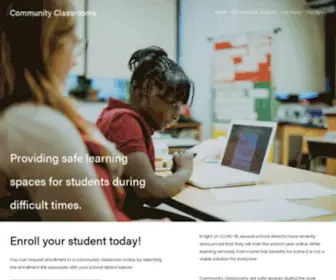 Communityclassrooms.org(Community Classrooms) Screenshot