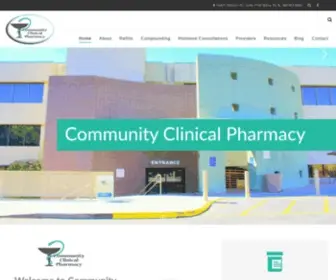 Communityclinicalrx.com(Community Clinical Pharmacy) Screenshot