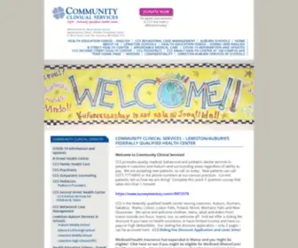 Communityclinicalservices.com(Community Clinical Services) Screenshot