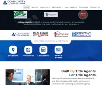 Communityclosing.com(Community Closing Network) Screenshot