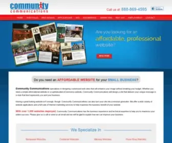 Communitycomm.com(Community Communications) Screenshot