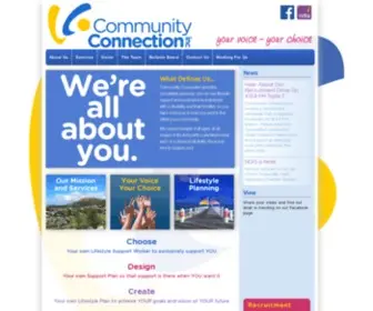 Communityconnection.org.au(Your voice) Screenshot