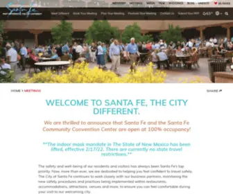 Communityconventioncenter.com(Santa Fe Community Convention Center) Screenshot