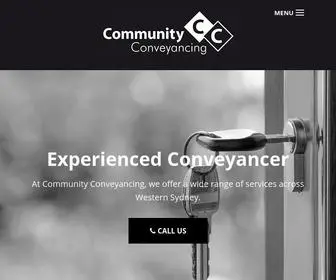 Communityconveyancing.com.au(Community Conveyancing) Screenshot