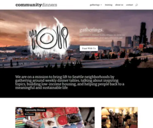 Communitydinners.com(Communitydinners) Screenshot